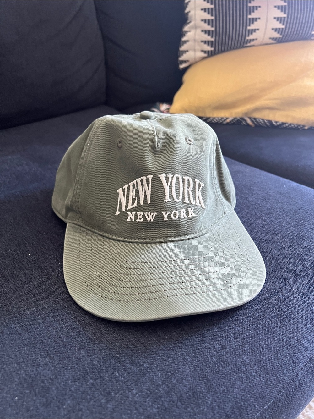 New York Embroidered Abercrombie hat